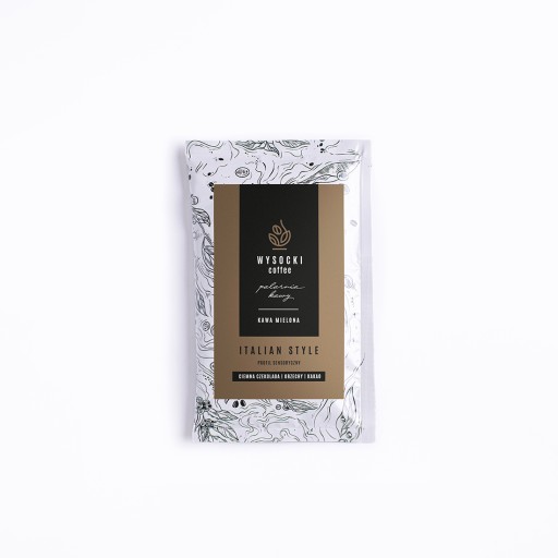 Vrecúško na kávu talianskeho štýlu ARABICA A MLETÁ ROBUSTA 70 g