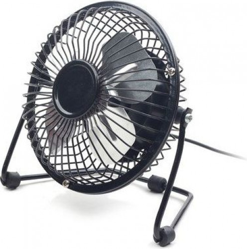 VENTILÁTOR USB ŠTANDARDNÝ KOVOVÝ KANCELÁRSKY STOLNÝ VENTILÁTOR NA STOL