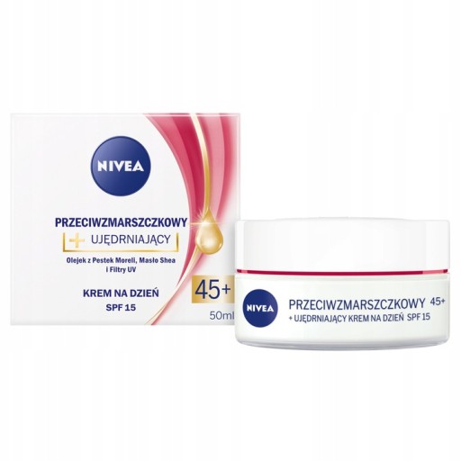 NIVEA Spevňujúci krém proti vráskam 45+