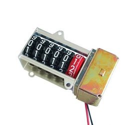 Mechanické počítadlo 12V AC i=100:1