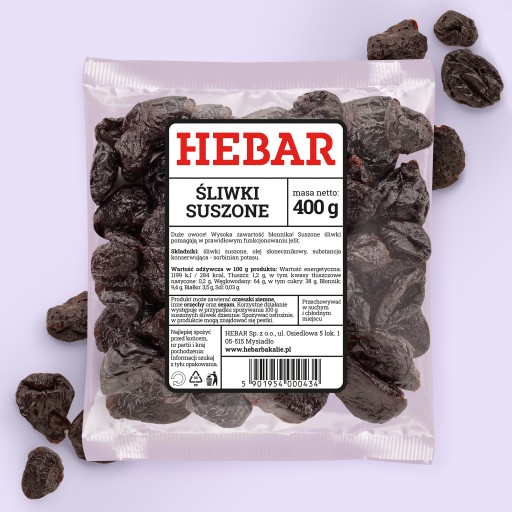 SUŠENÉ SLIVKY 400 G NAJVYŠŠEJ KVALITY