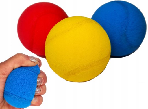 HRAČKA S SPONGE GALL Mäkká loptička SET 3 ks