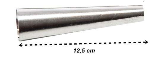 VEĽKÁ RÚRA FORMY RÚRA SO KRÉMOM 12,5CM 20 KS