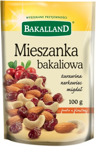 Bakalland zmes sušeného ovocia 100g