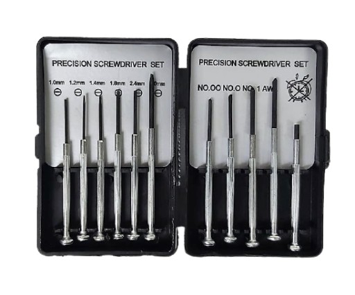 Presné skrutkovače, 11ks skrutkovačov + puzdro Torx na telefón, notebook