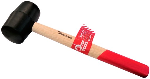Gumové kladivo na dlažbu a klampiarske práce, 320 g kladivo