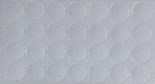 Samolepiace čiapky na nábytok 20 mm SVETLO SIVÁ F522