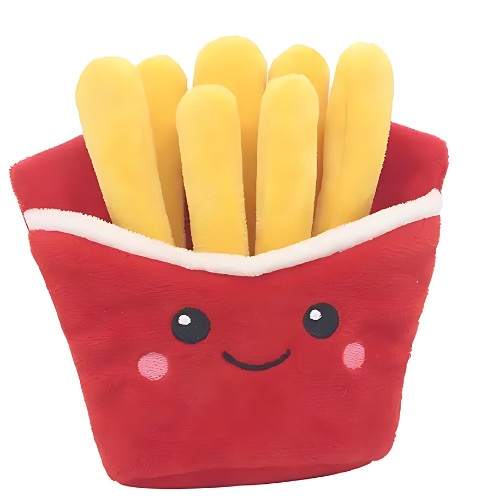 Plyšová hračka pre psa Interaktívna hračka pre vášho domáceho maznáčika Fries