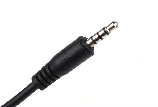 USB KÁBEL AUX NABÍJAČKA USB-A DO KONEKTORA 3,5MM 100CM