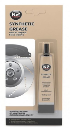K2 SYNTETICKÝ TUK NA BRZDOVÝ SYSTÉM 18ML