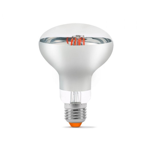 LED žiarovka na pestovanie rastlín, vlákno R80 E27 9W FITOLAMPY VIDEX
