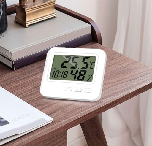 DIGITÁLNY IZBOVÝ TEPLOMER PRESNÝ HYGROMETER LCD METEOSTANICA