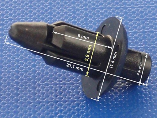 10x HONDA CRF250 1000 Afrika PIN CAP 6x8