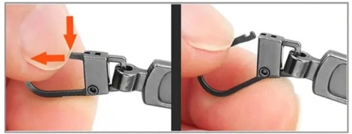 Rúčka, prívesok na zips, zips, strieborná, 2 ks