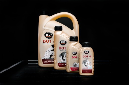 Brzdová kvapalina K2 DOT4 DOT-4 DOT 4 0,5L