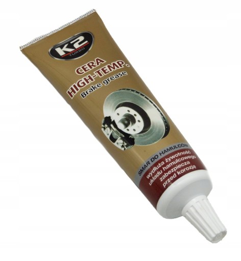 K2 CERA VYSOKOTEPL. MAZIVO NA BRZDOVÉ PIESTY. 100 ml