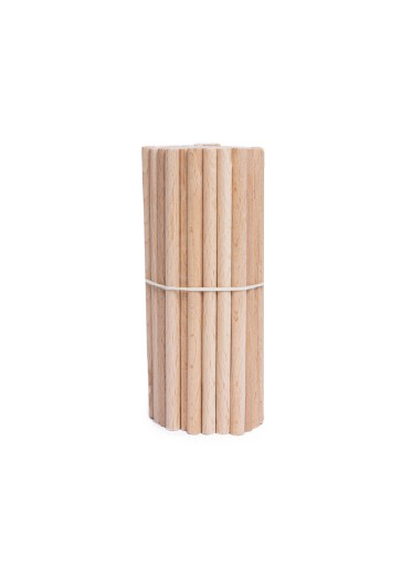 Drevené tyčinky na zmrzlinu, okrúhle, 15 cm, 100 ks