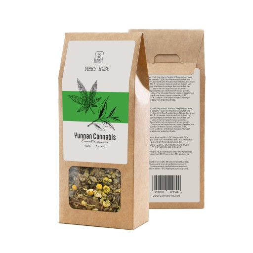 Mary Rose Yunnan Cannabis Tea 50 g