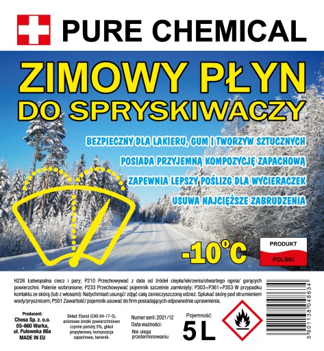 ZIMNÁ KVAPALINA DO OSTREKOVAČOV - PRE KAŽDÉHO - 5L