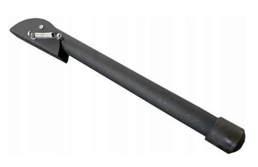 Oceľová uzamykacia noha 300 mm čierna zátka