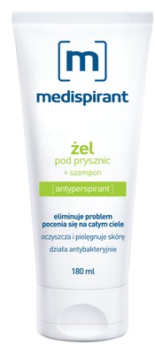 Medispirant Antiperspirant sprchový gél 180 ml