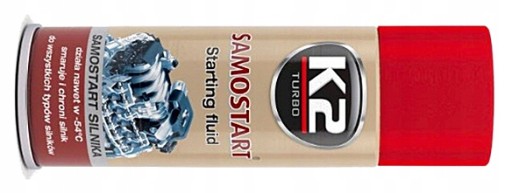 ŠTARTÉR MOTORA X3W24 -54C ÚČINNÝ 400ml K2 ROVNAKÝ