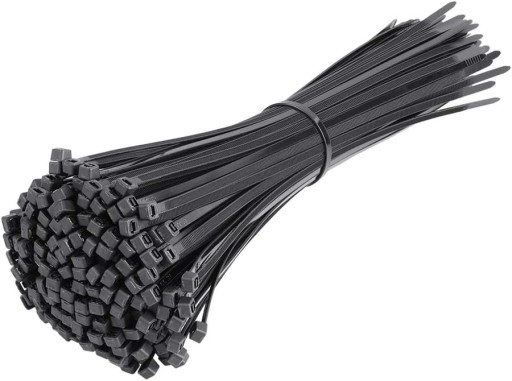 KABELOVÉ SPOJE UV ČIERNA 4,8x400