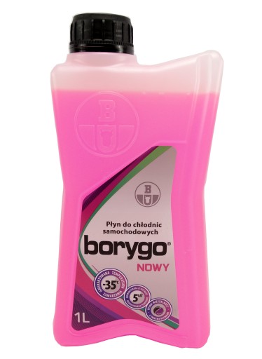 Borygo chladič kvapalina ružová G11 chladivo -35C