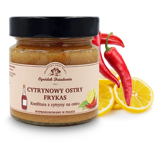 CITRÓNOVÝ DŽEM PIKANTNÁ PRÍRODA CITRÓNOVÁ PAPRIKA