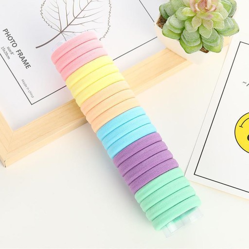 36x MINI VLASY GUMOVÉ REBRÍKY FARBA MALÉ FROTÉ BEZ KĹBOV PONY VRHÁK
