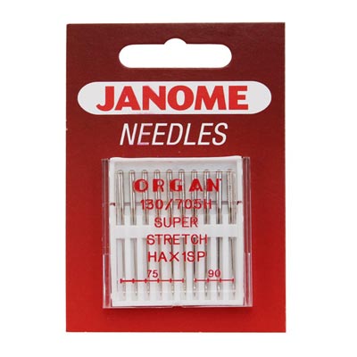 Overlockové ihly Janome HAx1 SP (10 ks.)