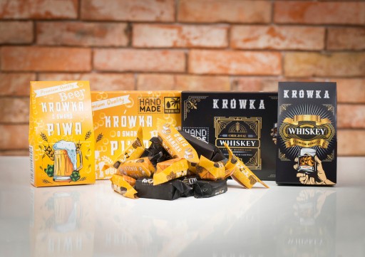 Fudge s príchuťou whisky 250g, darčeková krabička na whisky, darček