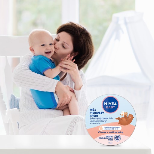 NIVEA BABY Môj prvý krém na tvár, ruky a celé telo pre deti 75ml