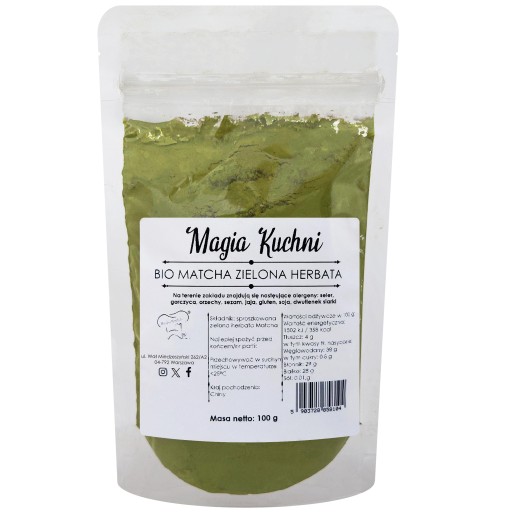 Matcha ZELENÝ ČAJ 100g KETO prášok