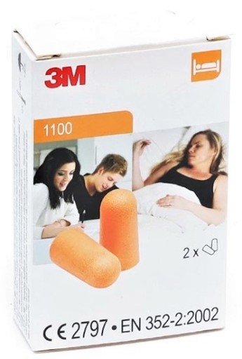 3M - 1100 Kónické štuple do uší 2 páry - 4 ks