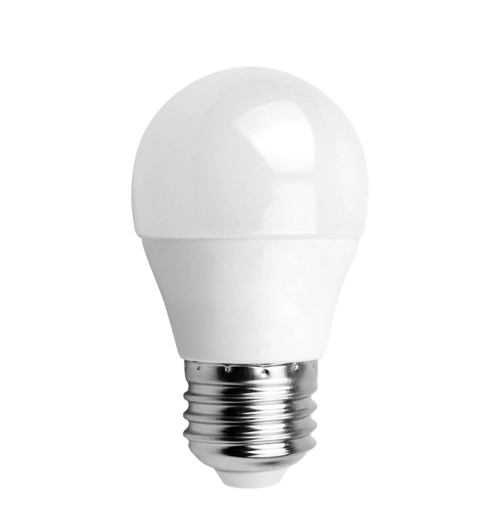 E27 LED G45 žiarovka 45mm guľa 6W malá 510Lm NEUTRÁLNA biela 4000K NW