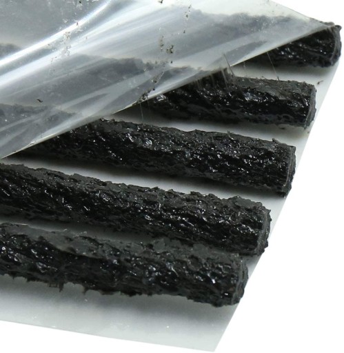 Butylové šnúry na opravu pneumatík 6mm 20cm - 5ks!!