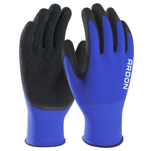 Nylon+Latex Ardon Petrax 12 pracovné rukavice na ochranu zdravia a bezpečnosti pri práci