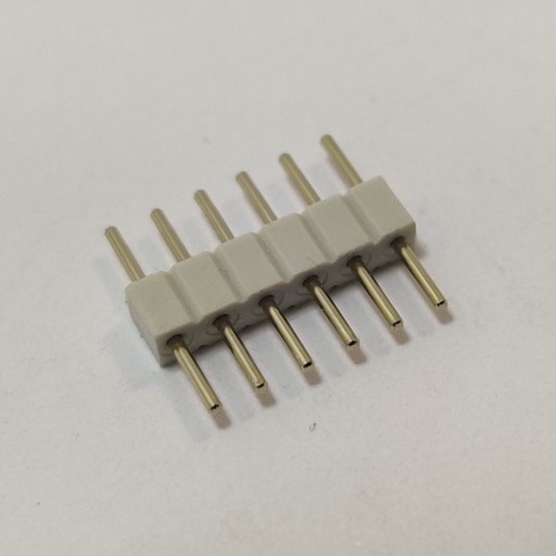 5XConnector pre RGB+CCT LED pásik 6-PIN rebríkový konektor