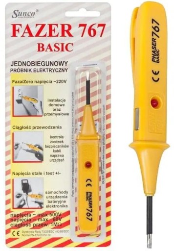 Tester FAZER767, tester napätia elektrickej siete