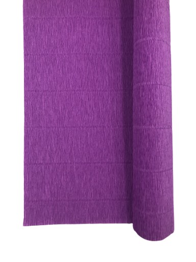 Krepový papier Taliansky krep 180 g krčený hodvábny papier č. 590 lila fialová