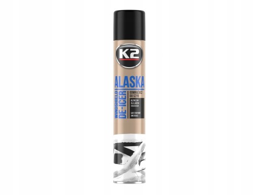 K2 ALASKA 750ml Rozmrazovač okien aj pri -70°C SPREJ K608