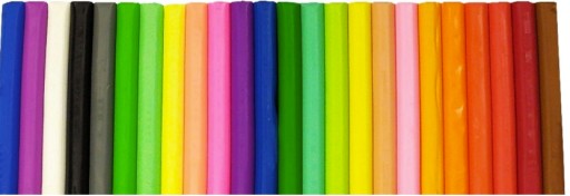 ŠKOLA Plastelína 24 farieb (12 NEON) - KIDEA