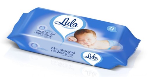 LULA vlhčené obrúsky 72 ks.
