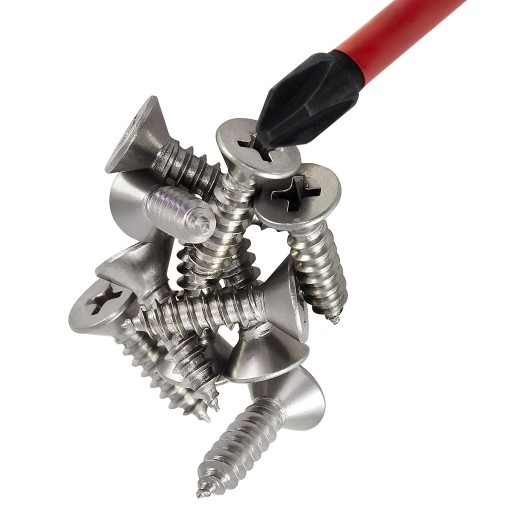 Sada magnetických bitov 8 ks. Skrutkovače XXL Long Bits Skrutkovače PH2