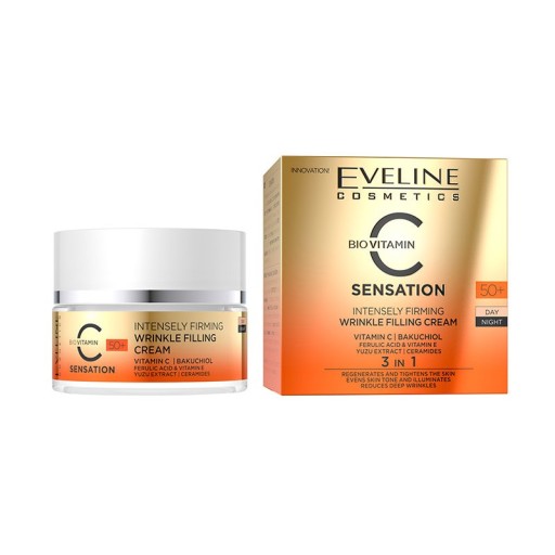 Eveline Krém Sensation Bio vitamín C 50+
