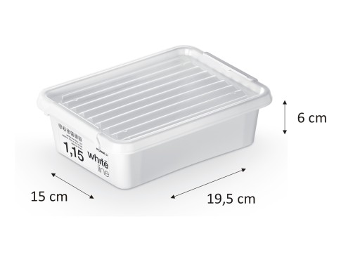 ORGANIZÁTOR NA NÁDOBY S VÍKOM 1,15 l