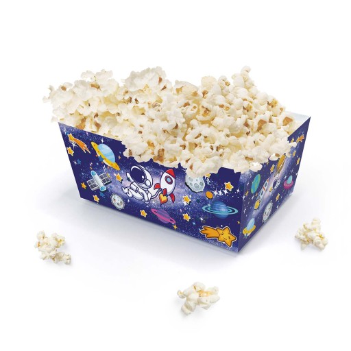 BOXY NA ČIPESKY SLADKOSTI VESMÍRNE RAKETY 3 KS