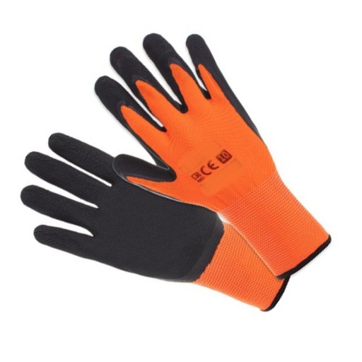 RUKAVICE Záhradné pracovné rukavice R6 1 pár veľkosť 6 ochranný latex