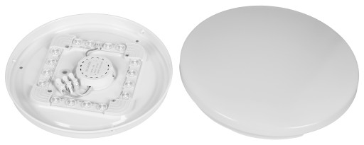 LED stropný panel 12W, prisadený, okrúhly, neutrálna farba, 19 cm